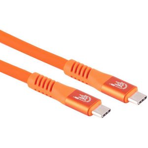 USB-C Kabel - USB 3.2 Gen 2x2 - 240W PD - 1 meter - Oranje
