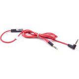 Audiokabel voor Beats Hoofdtelefoons - 1,2 meter - Rood