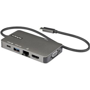 StarTech USB-C Multiport Adapter - 4K HDMI of VGA - 100W PD