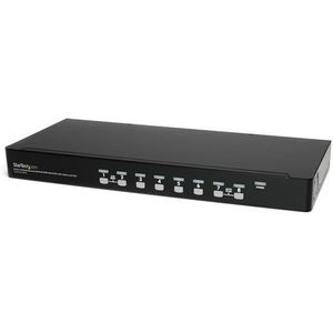 StarTech 8-poort 1U-Rack USB KVM-switch met OSD en Bekabeling