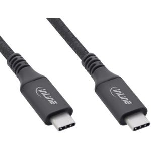 USB-C Kabel - USB 4 Gen 3x2 - 1 meter - Zwart