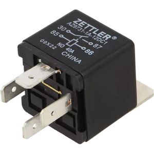 Universeel Auto Relais - 12V - 40A - Zwart