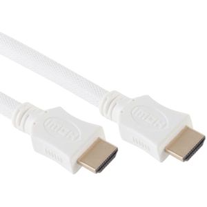 HDMI 2.0 Kabel - 4K 60Hz - Nylon Sleeve - 5 meter - Wit