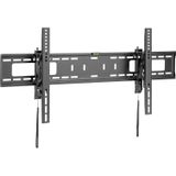 Tv muurbeugel voor 43-90 inch schermen - Kantelbaar en Draaibaar - Tot 75kg - Zwart