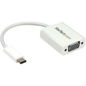 StarTech USB-C naar VGA adapter - wit