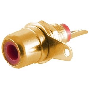 Soldeerbaar Mono Tulp Chassis (v) - Verguld - Rood Accent