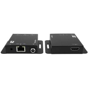 ACT HDMI over IP Extender set - CAT6 - UTP - Tot 40 meter 4K 30Hz - Zwart