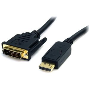 Startech Displayport naar DVI kabel 1,8m Zwart