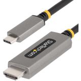 StarTech USB-C naar HDMI kabel - 8K 30Hz - Premium - 2 meter - Zwart/Zilver
