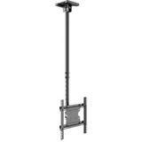 Multibrackets TV Plafondbeugel - 32-55 inch - Kantelbaar, draaibaar, uitschuifbaar - 30kg - Zwart