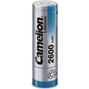 Camelion Li-on ICR18650F-26 Batterij 3.7V 2600 mAh zonder buttontop
