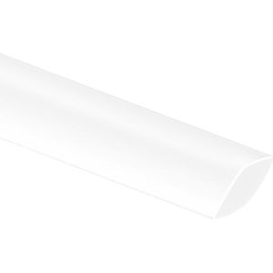 Krimpkous - 2:1 - 9,5 naar 4,75mm - 1 meter - Wit