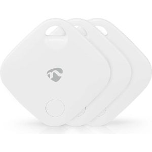 Bluetooth Smart Tag - Geschikt voor Apple 'Find My'-app - Op batterij - Wit - 3 stuks