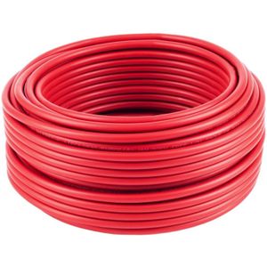 Solarkabel 6mm2 - B2ca - H1Z2Z2-K - 50 meter - Rood