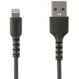 StarTech 2 meter USB naar Lightning Kabel - Apple MFi - Zwart