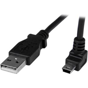 StarTech 1 m mini USB-kabel - A-naar-mini-B met opwaartse hoek