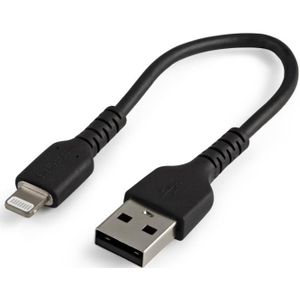StarTech 0,15 meter USB-C naar Lightning Kabel - Apple MFi Zwart