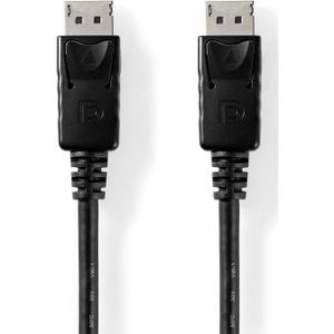 DisplayPort v1.4 Kabel - 8K 60Hz - 2 meter - Zwart