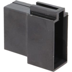 ISO Connector Vrouwelijk - Luidsprekers - 8-pins - Zwart