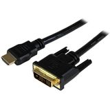 StarTech 1,5 m HDMI-naar-DVI-D-kabel - M/M