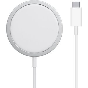 Apple Draadloze MagSafe Oplader voor iPhone en AirPods (Pro) - 15W - Magnetisch - Bulk - Wit
