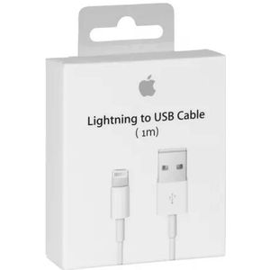 Originele Apple Lightning USB kabel 1m Wit MXLY2ZM/A - Shop