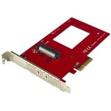 StarTech U.2 naar PCIe adapter voor 2.5 inch U.2 NVMe SSD - SFF-8639 - x4 PCI Express 3.0