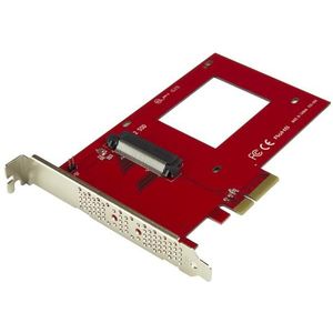 StarTech U.2 naar PCIe adapter voor 2.5 inch U.2 NVMe SSD - SFF-8639 - x4 PCI Express 3.0