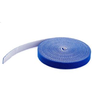 StarTech Klittenband op rol - 15,2 meter - blauw