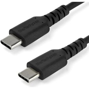 StarTech USB-C kabel - USB 2.0 - TB3 compatible - 1 meter - Zwart