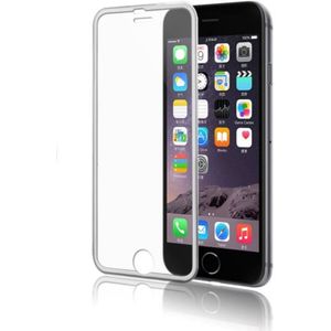 iPhone 6 / 6S Full Cover 3D Tempered Glass Screen Protector - Zwart