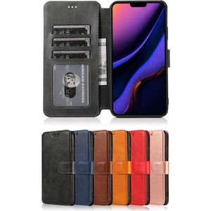 iPhone 12 Pro Max Luxe Wallet Case Portemonnee Hoesje - Bruin