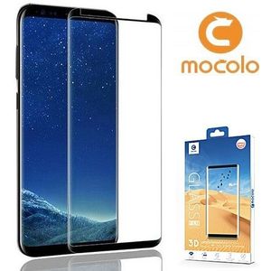 Galaxy S9 Plus Mocolo Premium 3D Case Friendly Tempered Glass Protector - Transparant