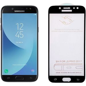Galaxy J5 (2017) Full Cover Full Glue Tempered Glass Protector
