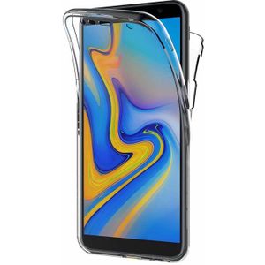 Galaxy J6 Plus (2018) 360° Full Cover Transparant TPU Hoesje