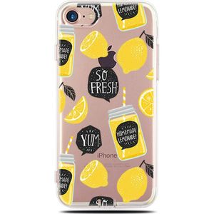 iPhone 7 / 8 / SE 2020 Soft TPU Hoesje So Fresh Lemonade Print