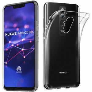 Huawei Mate 20 Lite Premium Transparant Soft TPU Hoesje