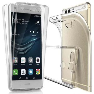 Huawei P9 360° Full Cover Transparant TPU Hoesje