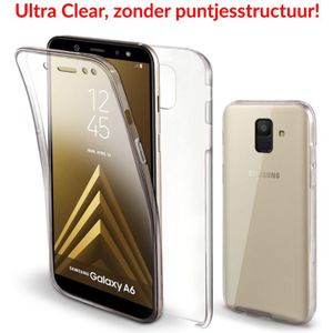 Galaxy A6 (2018) 360° Ultra Clear Hybrid PC + TPU Hoesje