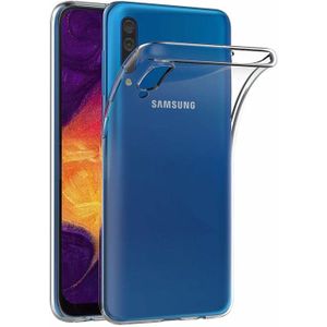 Galaxy A50 Premium Transparant Soft TPU Hoesje