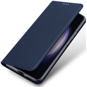 Galaxy S24 Ultra Dux Ducis Skin Pro Flip Case Blauw