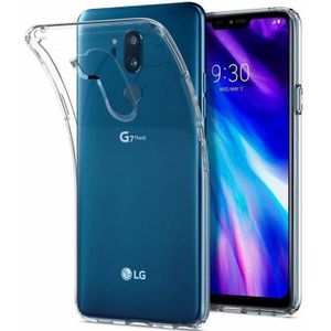 LG G7 ThinQ Premium Soft TPU Hoesje Transparant