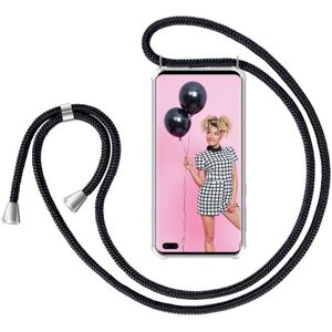 Galaxy S10 Plus Crossbody Transparant TPU Hoesje met Koord