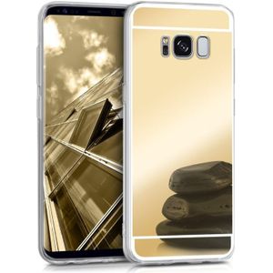 Galaxy S8 Plus TPU Bling Spiegel Hoesje 4 Kleuren - Zilver