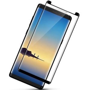Galaxy Note 8 Case Friendly 3D Curved Tempered Glass Screen Protector - Zwart
