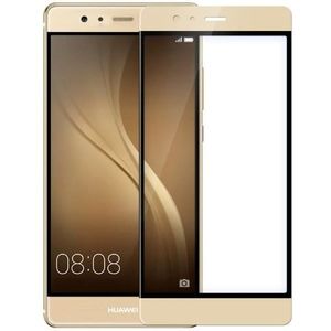 Huawei P9 Full Cover Tempered Glass Screen Protector - Zwart