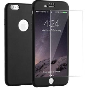 iPhone 6 / 6S 360° Full Cover Case Hoesje incl. Tempered Glass - Volledig Transparant