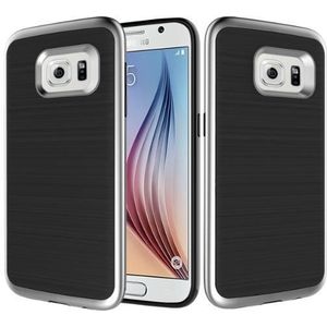 Galaxy S7 Motomo 3 in 1 Hybrid Case Hoesje Zilver - Zilver