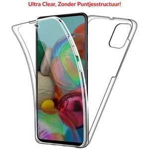 Galaxy A71 360° Ultra Clear Hybrid PC + TPU Hoesje