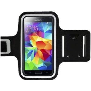 Sport Armband Hoesje Maat L o.a. Galaxy S7, S8, S9, S10, S20 - Blauw